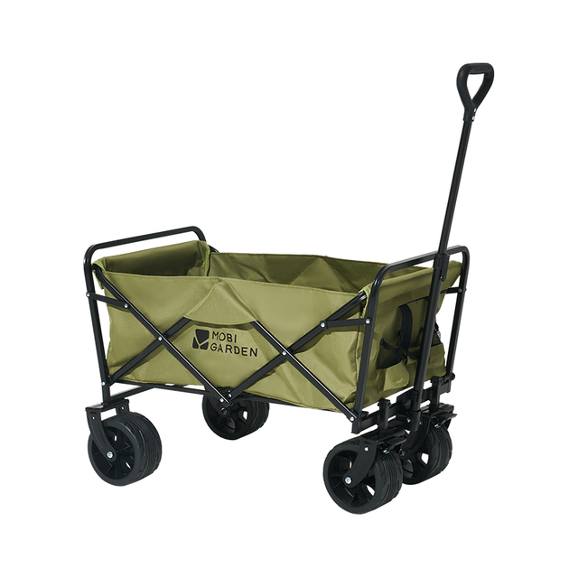 牧高笛 星际 A100 营地车 宽轮刹车款 NX24689019 冬竹青 130L