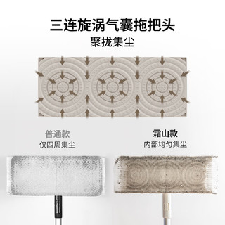 霜山 免手洗平板拖把 大号 家用清洁工具