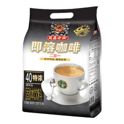 益昌老街 特浓 速溶咖啡粉 特浓咖啡800g