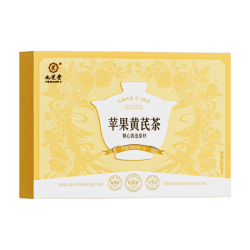 九芝堂 苹果黄芪水茶麦冬人参枸杞红枣茶 200g 花果茶