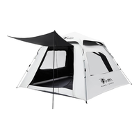 小野人 防雨 帐篷 黑胶中号-【210-210-144尺寸】