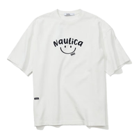 nautica white sail TW5101 日系休闲无性别短袖T恤 白色 M