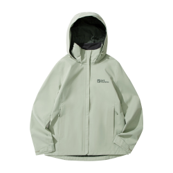 Jack Wolfskin A63902A 防风防水 薄荷叶绿 2XL 冲锋衣