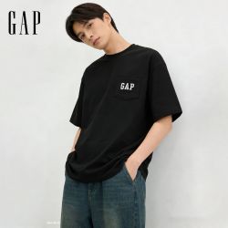 Gap 纯棉宽松短袖T恤