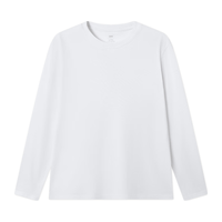京东京造【纯棉T】长袖t恤男女款秋季衣服苏超打底衫 白色 L 白色 【长袖】