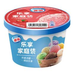 雀巢 乐享随心选桶装雪糕冰淇淋 草莓味 255g/盒（可任选）