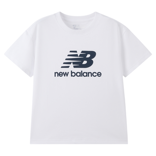New Balance 童装男女童简约印花T恤 ND7EG62013