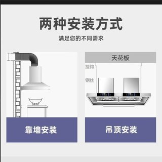 旺厨好太太 CXW-1000 双电机大吸力 2.2米 不锈钢吸油烟机