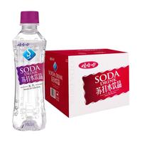 娃哈哈苏打水微甜味弱碱性350ml*12瓶饮用水