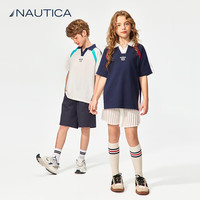 NAUTICA 童装男童女童短袖POLO衫t恤