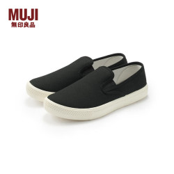 無印良品 MUJI 男女通用懒式运动鞋 帆布鞋 225mm