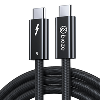 毕亚兹 ZH307 雷电5数据线 120Gbps PD240W快充 1米