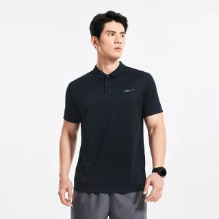 鸿星尔克 polo衫男2026夏季新款男士运动羽毛球服速干冰丝短袖t恤