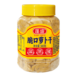 蓬盛 脆口萝卜干 380g 泡菜咸菜