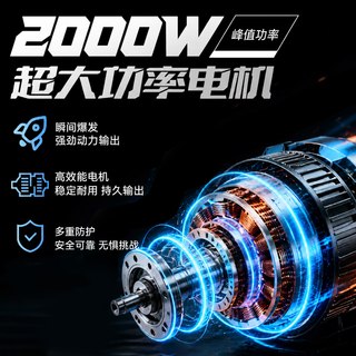  ZUB/五星钻豹 大功率 电动摩托车  石墨烯电池 39Ah 72V