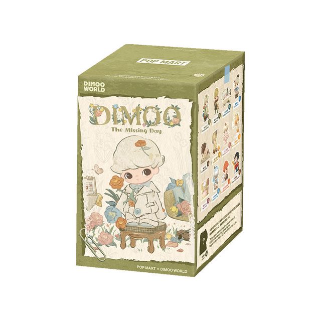 泡泡玛特 POPMART泡泡玛特DIMOO 如果今天星期八系列手办盲盒摆件礼物