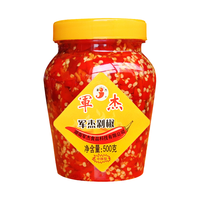 军杰辣椒酱下饭菜剁椒鱼头酱湖南特产剁辣椒