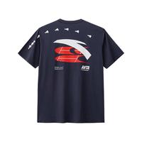 ANTA SUPERSTORE/超级安踏 速干 女士运动T恤 梦尘蓝-1 3XL /190(女生拍小一码)