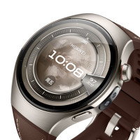 华为 鸿蒙AI智能手表 HUAWEI WATCH 5 46mm高端款 木星棕
