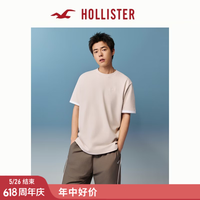 HOLLISTER 美式廓形 男士短袖T恤