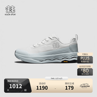 KOLON SPORT CITY LUX 男女同款户外抓地V底轻量商务通勤鞋 LUFC5AT410