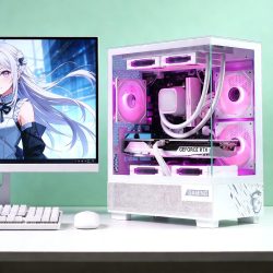 微星 海景房电脑主机Ultra5 250K Plus/245KF台式机5060Ti/5070显卡DIY组装机直播游戏三角洲台式电脑整机