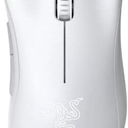 雷蛇 DeathAdder 游戏鼠标 6400DPI 白色