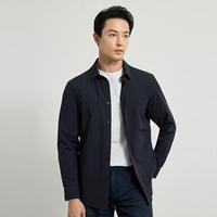 EMZ鄂尔多斯 四面弹衬衫款商务休闲夹克男士外套