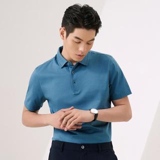 EMZ鄂尔多斯 含桑蚕丝 男士POLO衫