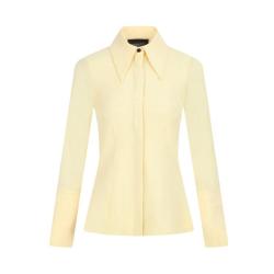 Massimo Dutti 【垫肩尖翻领】修身显瘦衬衫
