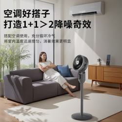 扬子 电风扇家用落地扇空气循环扇落地式轻音摇头室内客厅 左右摇头-高0.85m｜京东快递 更快更好