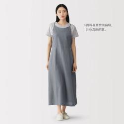 無印良品 MUJI 无印良品 女式 汉麻 棉 吊带连衣裙 女装裙子春夏
