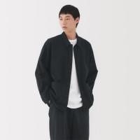 無印良品 MUJI 男式水洗平纹衬衫式夹克