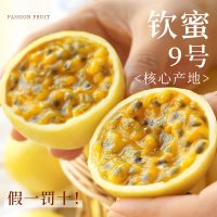 正鲜季 广西钦蜜9号百香果黄金百香果新鲜 1斤装