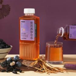碧山村 紫苏黑加仑水500ml*15瓶整箱0糖0脂饮料