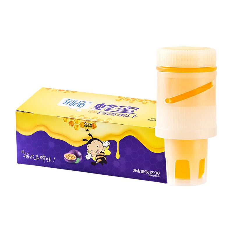 荆品名门 百香果蜂蜜水 360ml*10支 果汁饮料