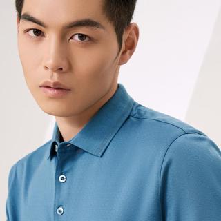 EMZ鄂尔多斯 含桑蚕丝 男士POLO衫