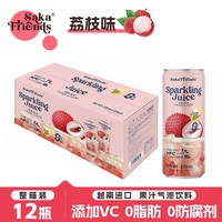 SAKAFRIENDS 越南NFC果汁气泡水 菠萝味 330ml*24罐