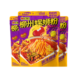 臭宝 爆爆浓汤柳州螺蛳粉320g*3袋（水煮型）广西柳州米粉米线