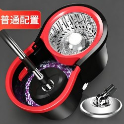 百家好世 淘金币下单31.7！百家好世免洗拖把整套带桶