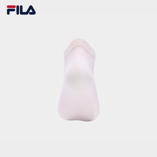 FILA 斐乐 女款低腰运动短袜 白色 3双装