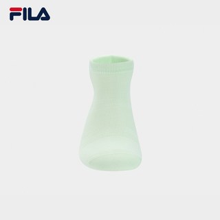 FILA 斐乐 女款低腰运动短袜 白色 3双装