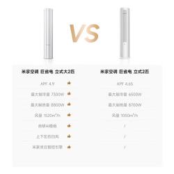 小米 空调 巨省电大风口系列 51LW-PL30/N1A1(W) 立柜式空调 大2匹 26新款