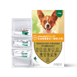 爱沃克 狗狗体外驱虫3支/盒