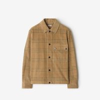 移动端：BURBERRY 男装 格纹灯芯绒外套式衬衫 81131641