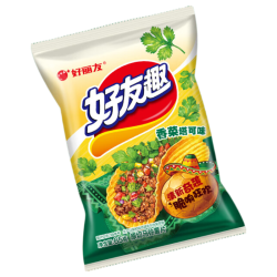 好丽友 好友趣薯片 香菜塔可味 65g