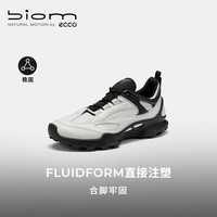 爱步 803324 户外缓震防水透气 水泥灰/黑色 41码 男士休闲鞋