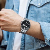 PLUS会员：SEIKO 5系列 42.5毫米自动上链腕表 SRPD55K1 松弛感