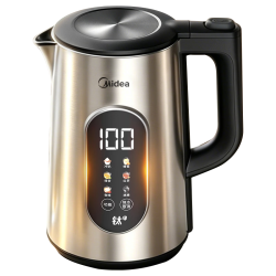 美的 MK-SHE1751-Ti 纯钛0涂层内胆 1.7L 电热水壶