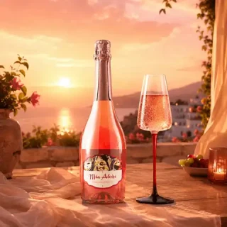 微甜低醇 今日必买：Moscato d' Asti 莫斯卡托桃红起泡酒 750ml 单支